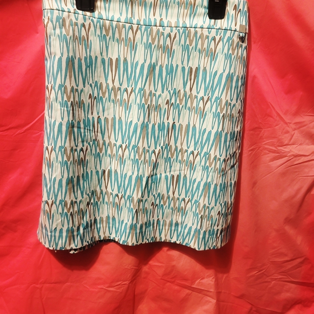 Cutter & Buck CB DryTec Geometric Print Golf Skort. Ladies Size 14 - Picture 2 of 8